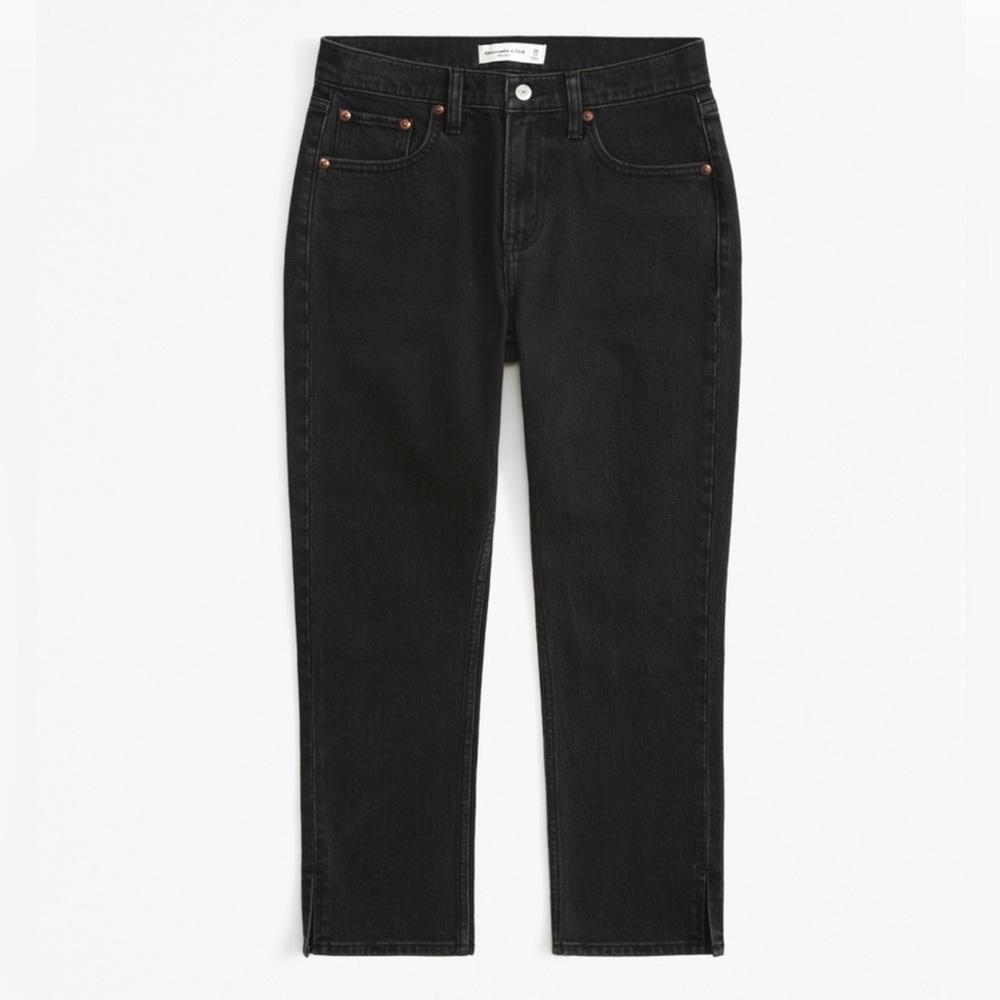Abercrombie Curve Love Mid Rise Capri Jean